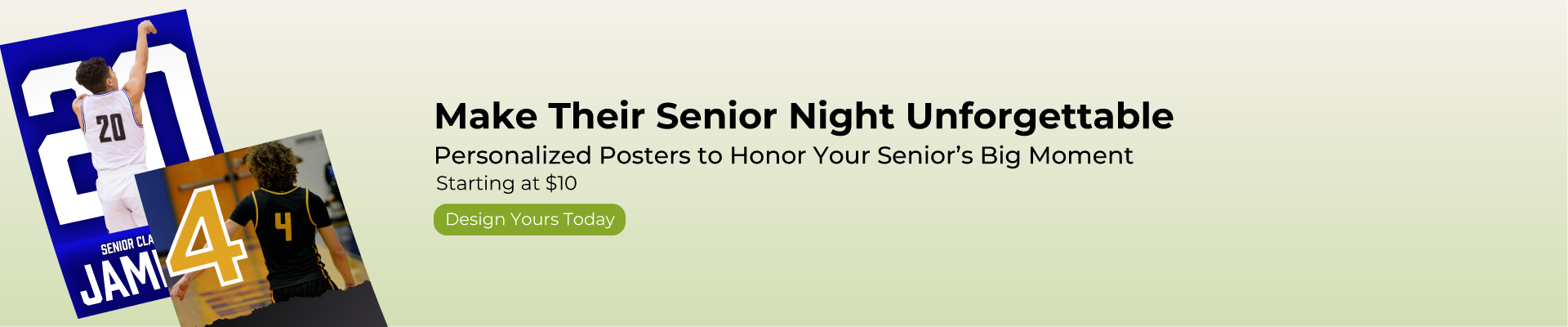 Senior Night Posters