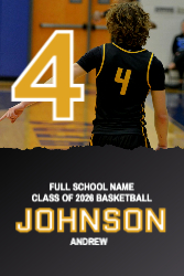 Senior Night Poster Template 1