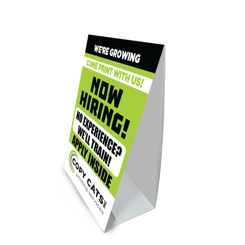 Easy A Corrugated Plastic Sidewalk Signs