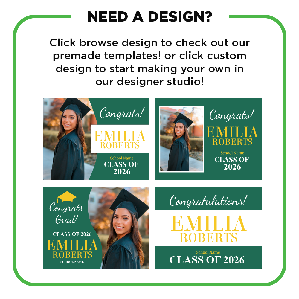 Custom Graduation Yard Signs 2