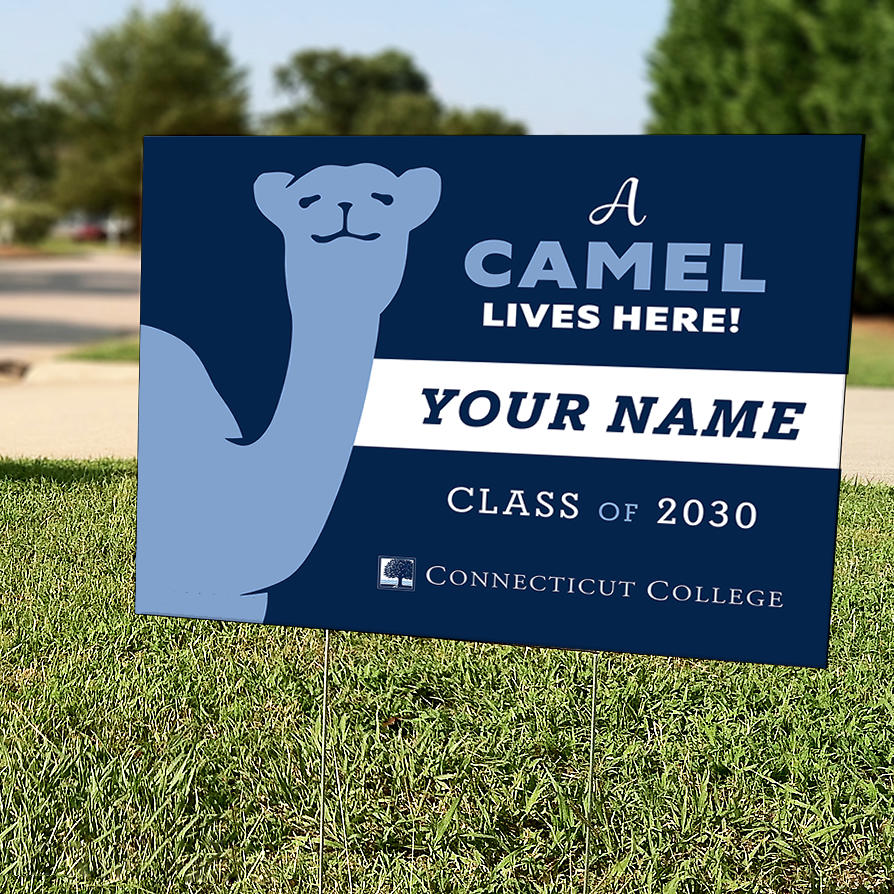 Connecticut College Admitted Student Signs 1